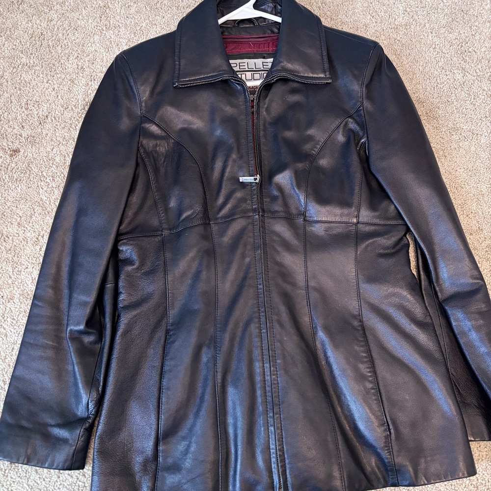Pelle Studio Black Leather Jacket